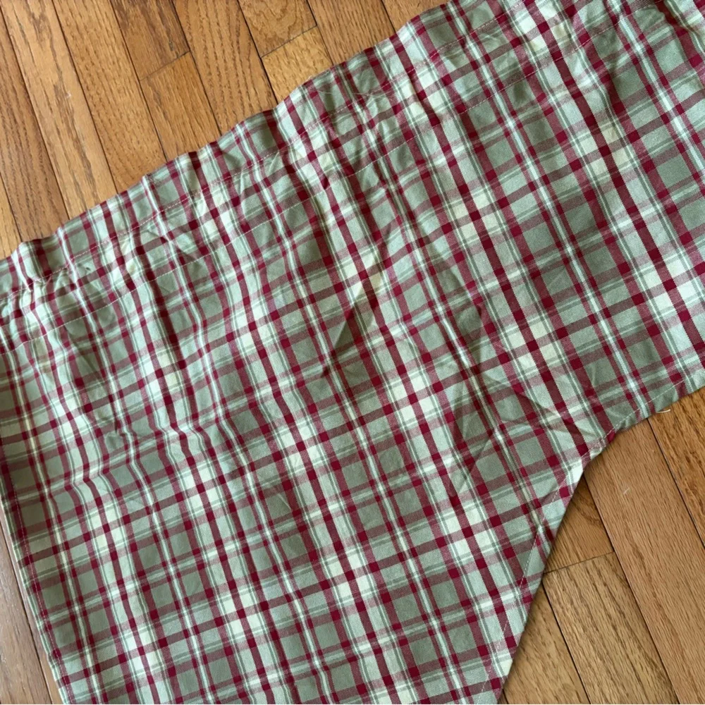 Park Designs Cumberland Swag Plaid 2 Pc Window Valance